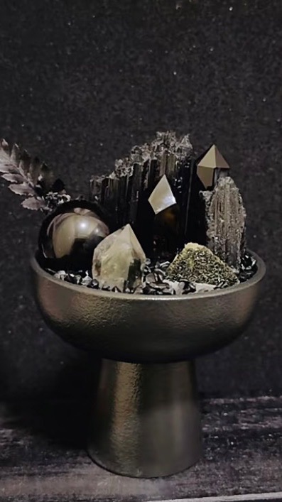 粉極光手串 晶礦