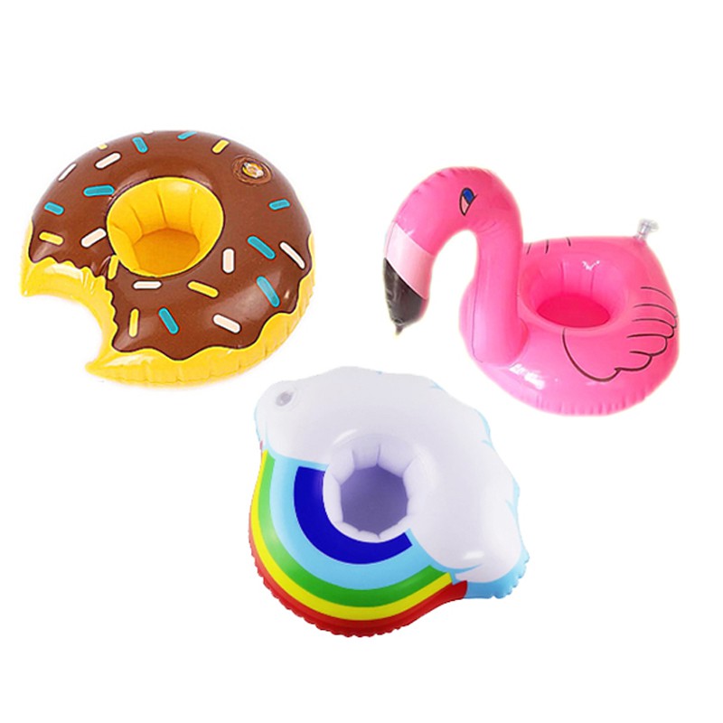 【商品特色】IG爆紅可愛充氣杯墊！可放置直徑約6~9cm大小的飲料杯漂浮飲料杯托／充氣泳圈杯架／水上杯墊產品說明：請參考頁面圖示說明進貨來源：授權經銷商進貨產地：中國商品備註：全新正品【商品規格】品牌