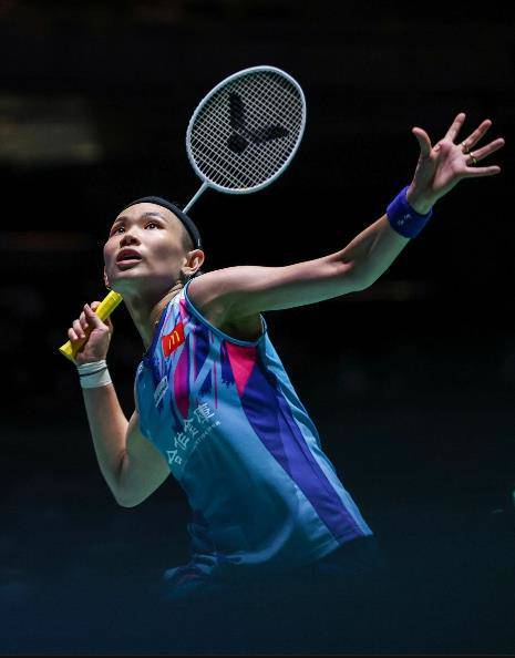 戴資穎花費3局擊敗丹麥對手。圖片取自Badminton Photo