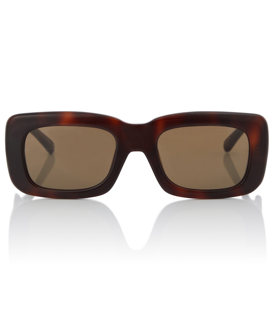 x Linda Farrow Marfa rectangular sunglasses