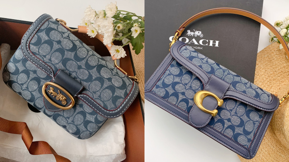 Coach Chambray Tabby 手袋，NT$16,800(右滑更多價格)