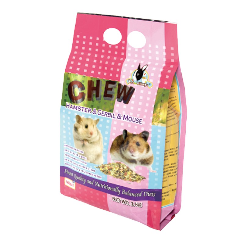 產品特點：●適合全種小型鼠，全齡鼠食用●纖維質和酵母，可幫助消化系統●維生素幫助提升免疫系統，改善尿臭●礦物質及鈣質，保健牙齒植及骨骼●Omega 3，可幫助柔順增量毛髮●添加高營養花生及葵花籽主要成