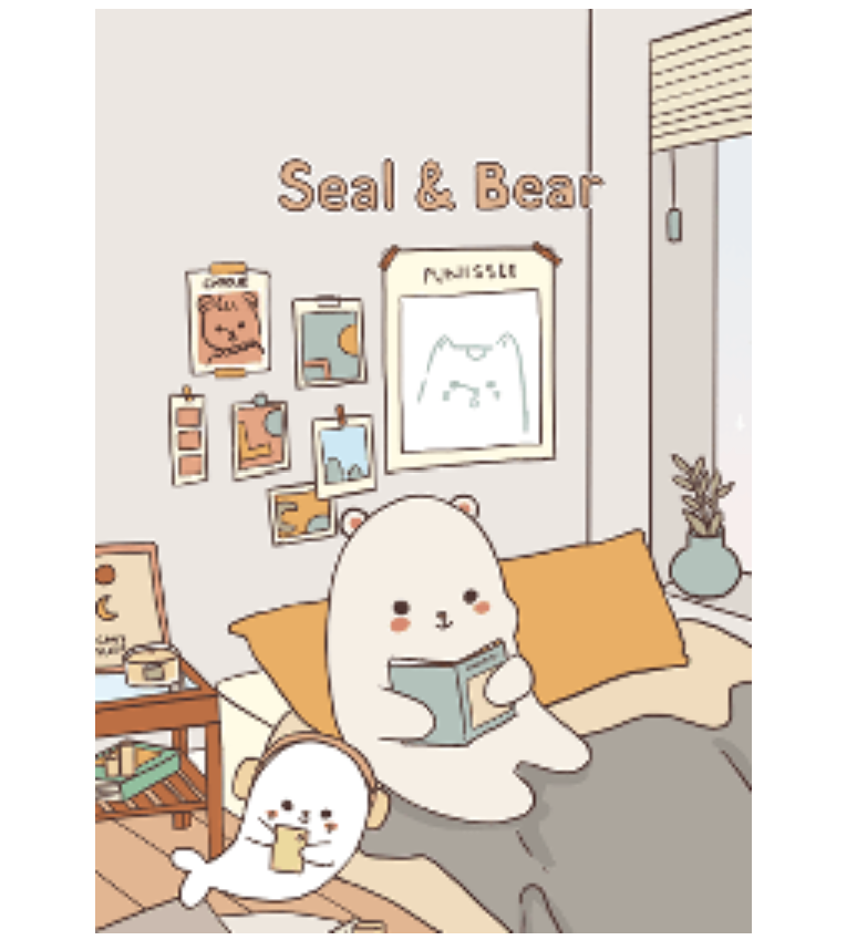 Seal and Bear: Korean Room Aesthetic