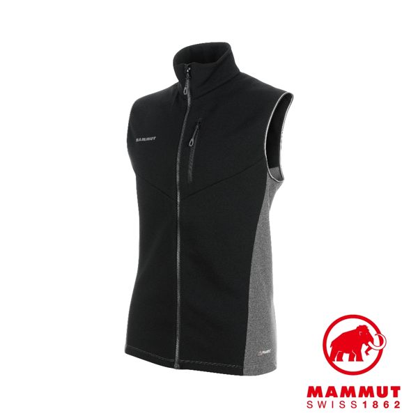 Mammut 長毛象 Aconcagua ML Vest Men 快乾耐磨刷毛中層背心 黑色 男款 #1014-00330