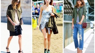 秋季就以一件軍裝外套駕馭街頭