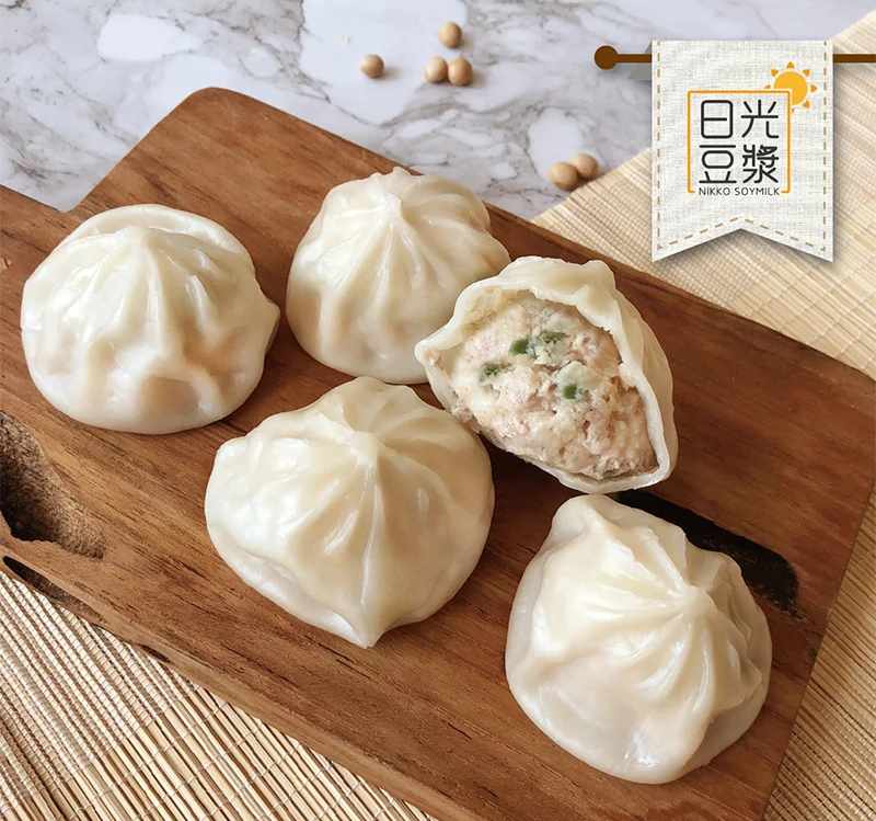 日光豆漿茭白筍小湯包