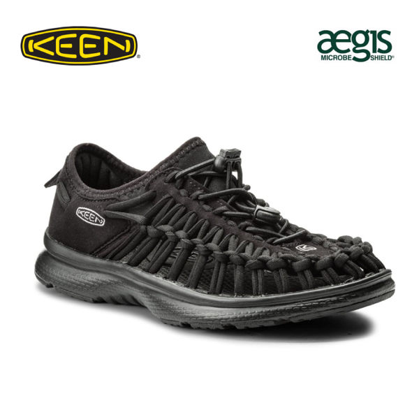 【KEEN 美國 女 編繩包鞋《黑》】1018723/織帶涼鞋/輕量/戶外休閒鞋/運動涼鞋