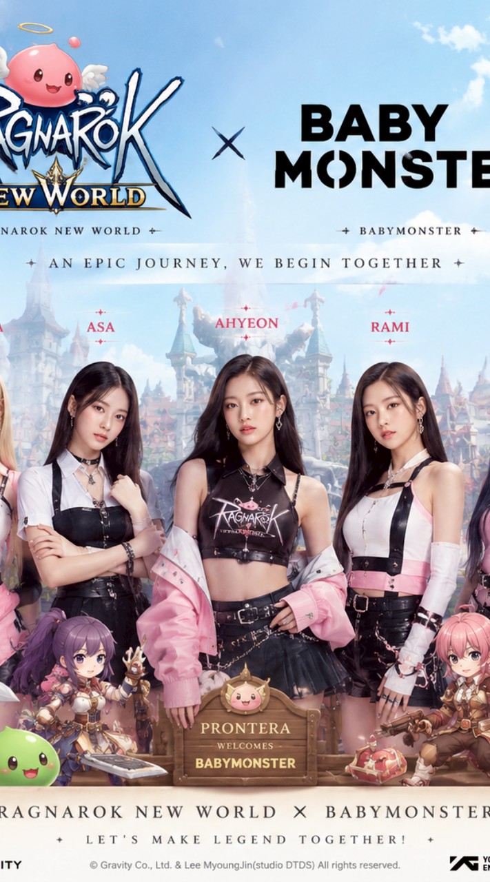 Babymonster × ROW