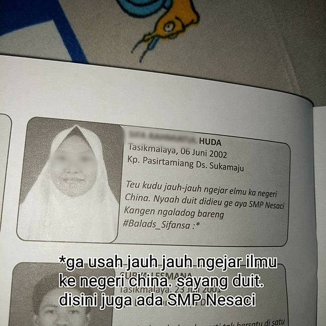 15 Quote Kocak Siswa Smp Di Buku Kenangan Bikin Susah Mingkem