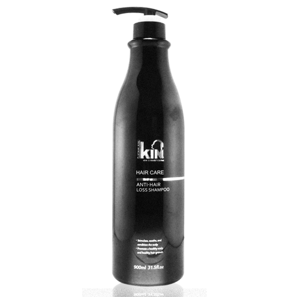 KIN 卡碧絲頂級酸蛋白豐盈洗髮精 900ml(黑)【5295 我愛購物】