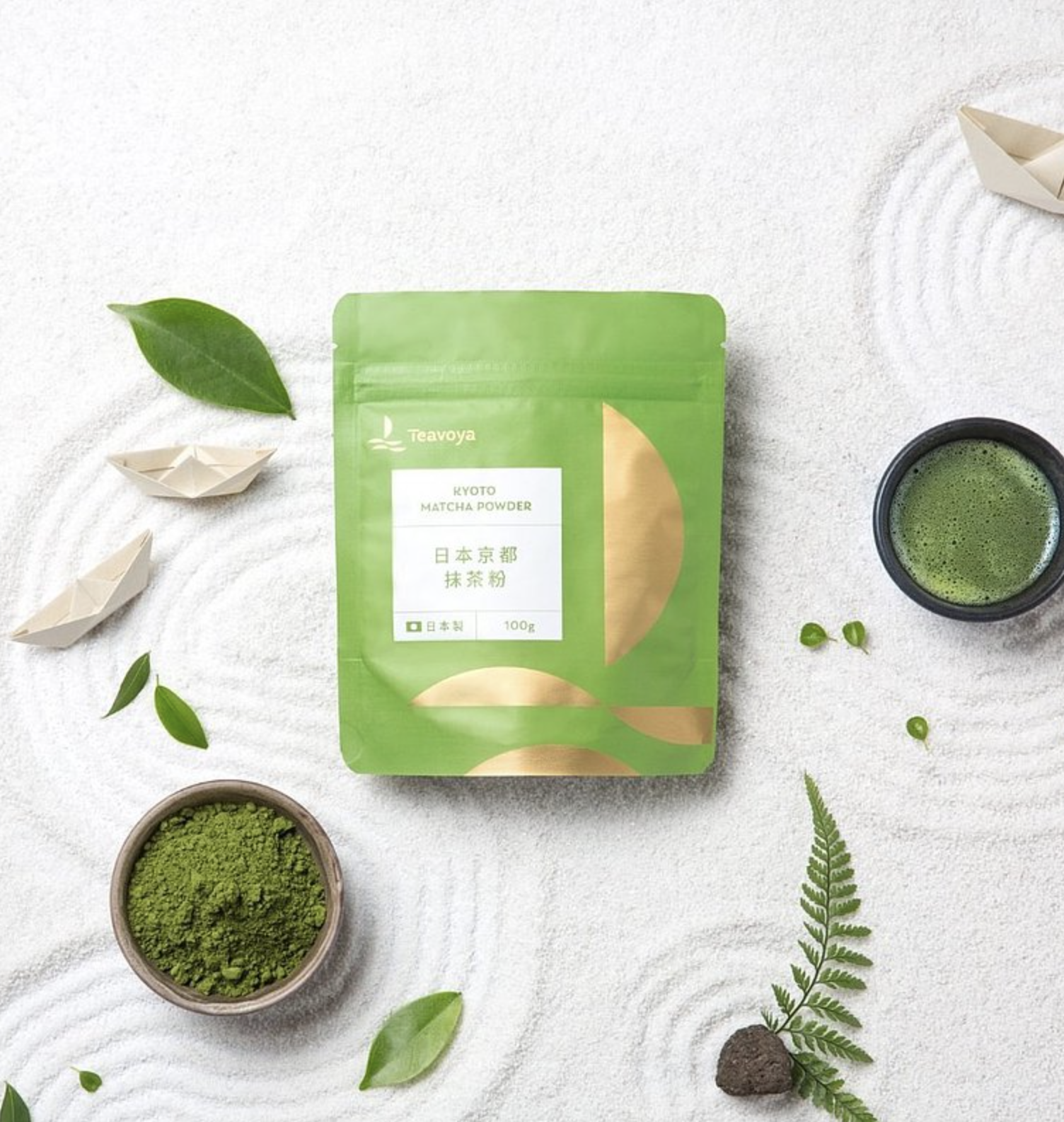 【Teavoya】日本京都抹茶粉(無糖)