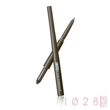 容量:眉粉0.3g/眉筆0.08g1.極細眉筆Ｘ錐型眉粉。2.根根分明『好勾勒』。3.抗汗抗油 不易掉色。