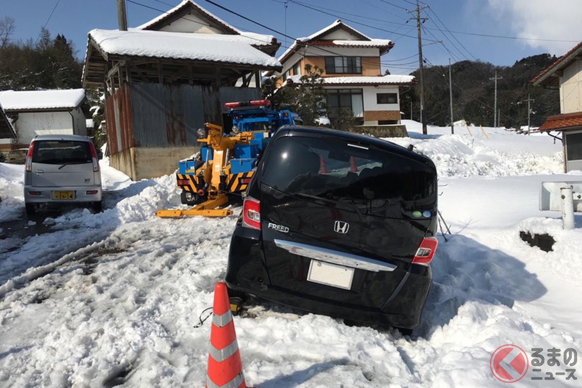 急 のつく動作は禁止 雪に備えた運転の注意点をjafが呼びかけ くるまのニュース