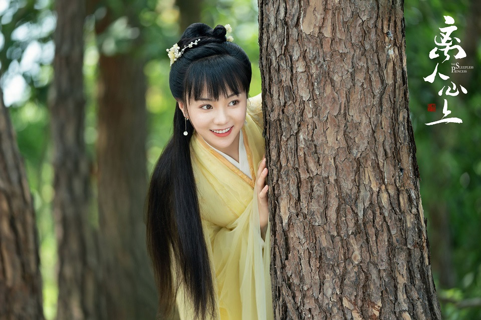 熱播甜寵劇古裝女神1：胡意旋 飾演《離人心上》初月