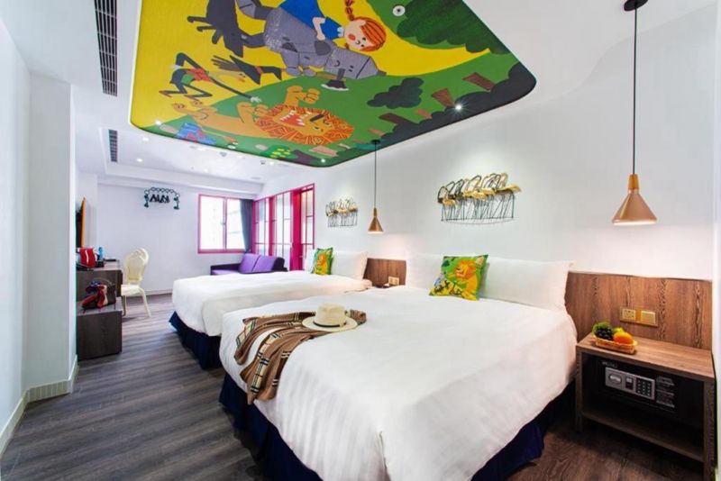 台中親子住宿推薦挪威森林1號店