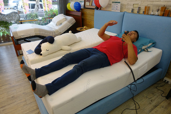 林口床墊-床大師，林口床墊工廠直營，30天鑑賞期、10年保用，德國優客/美國伊麗絲名牌床墊特惠，現場展示品出清4.5折，年終慶多重送