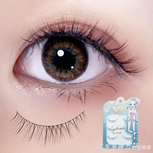假睫毛女貼睫毛超自然款空氣網紅仿真初學者v型眼睫毛510