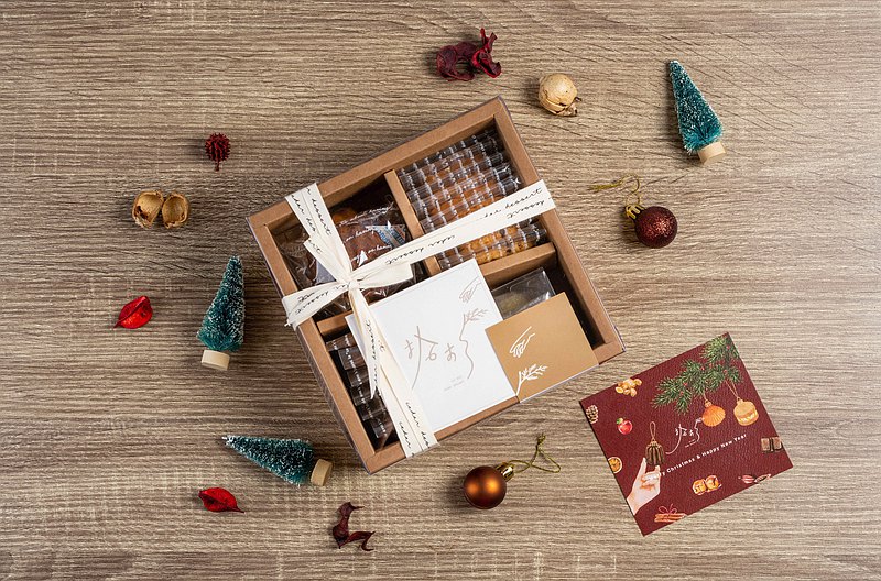 【聖誕禮盒】聖誕甜食禮盒 | 手工餅乾 | 瑪德蓮 | 常溫禮盒