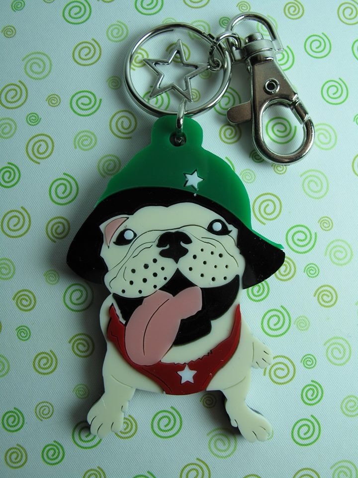 力克鴨♣彩色狗狗♣(客製化)專屬精品鑰匙圈/項鍊【法鬥篇】 《不限品種，皆可製作》 依照您家的毛小孩打造獨一無二的項鍊/鑰匙圈 ------------------------------------