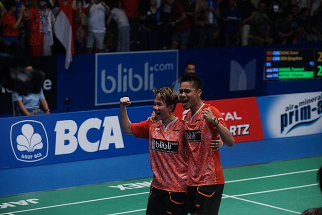 Patahkan Kutukan, Tontowi/Liliyana: Akhirnya Kami Juara Indonesia Open!