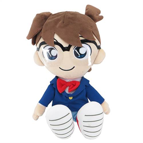 大賀屋 日貨 名偵探 柯南 玩偶 娃娃 抱枕 布偶 公仔 擺設 裝飾 動漫 動畫 柯南 工藤新一 J00014620