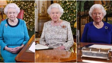 伊莉莎白二世是七彩色票！盤點英國女王「聖誕致詞」10年間的服飾