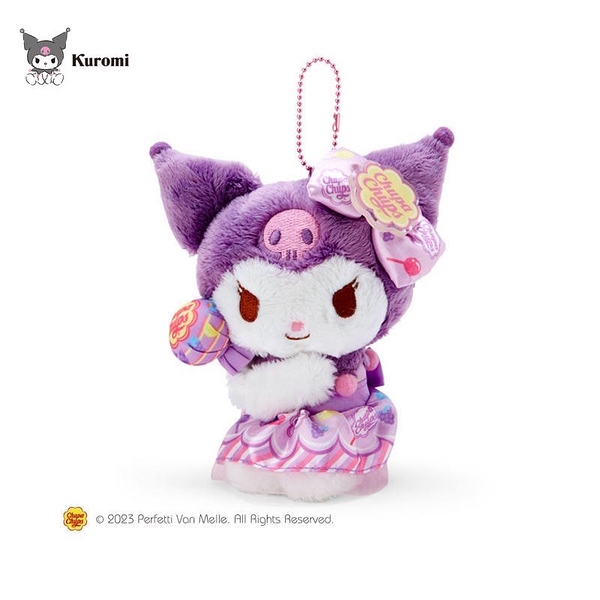 【SAS】日本限定 三麗鷗 庫洛米 / 酷洛米 chupa chups 加倍佳棒棒糖 聯名系列 珠鏈吊飾 玩偶娃娃