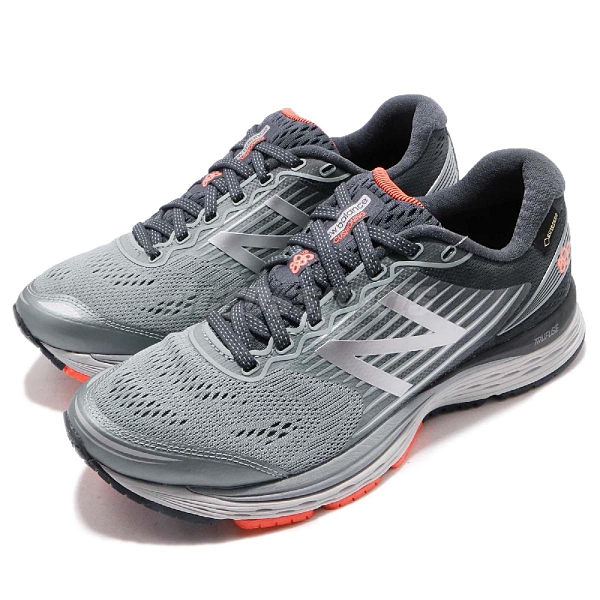 New Balance 慢跑鞋 NB 880 灰 藍 Gore Tex 防水鞋面 緩震中底 運動鞋 女鞋【ACS】 W880GX8D