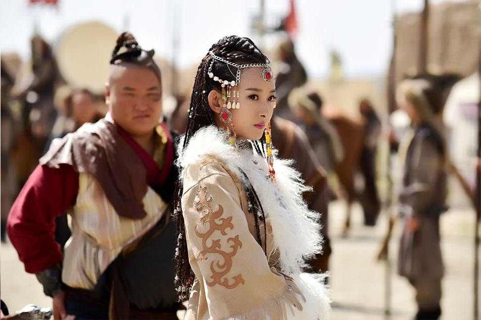 古裝劇同款「異域美女」造型8：代文雯 飾演《射雕英雄傳》華箏