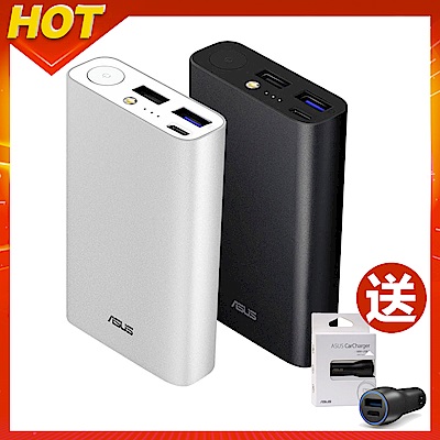 搭載USB-C 智慧雙向快充 支援 Quick Charge 3.0 快充技術 18W極速充電 三個 USB 連接埠 獨家 ASUS PowerSafe 防護 撲克牌般大小