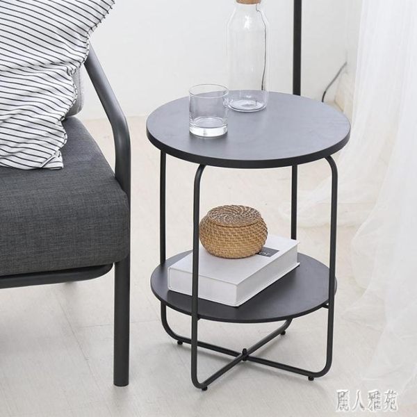 家用邊幾日式沙發可移動茶幾客廳簡易小方幾角幾床頭桌子置物架CY2569『麗人雅苑』