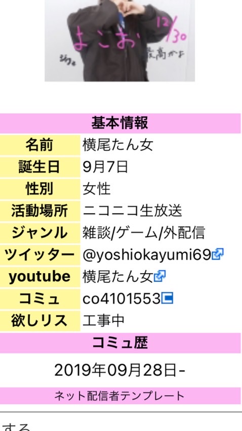 【アンチ】横尾たん女のオープンチャット
