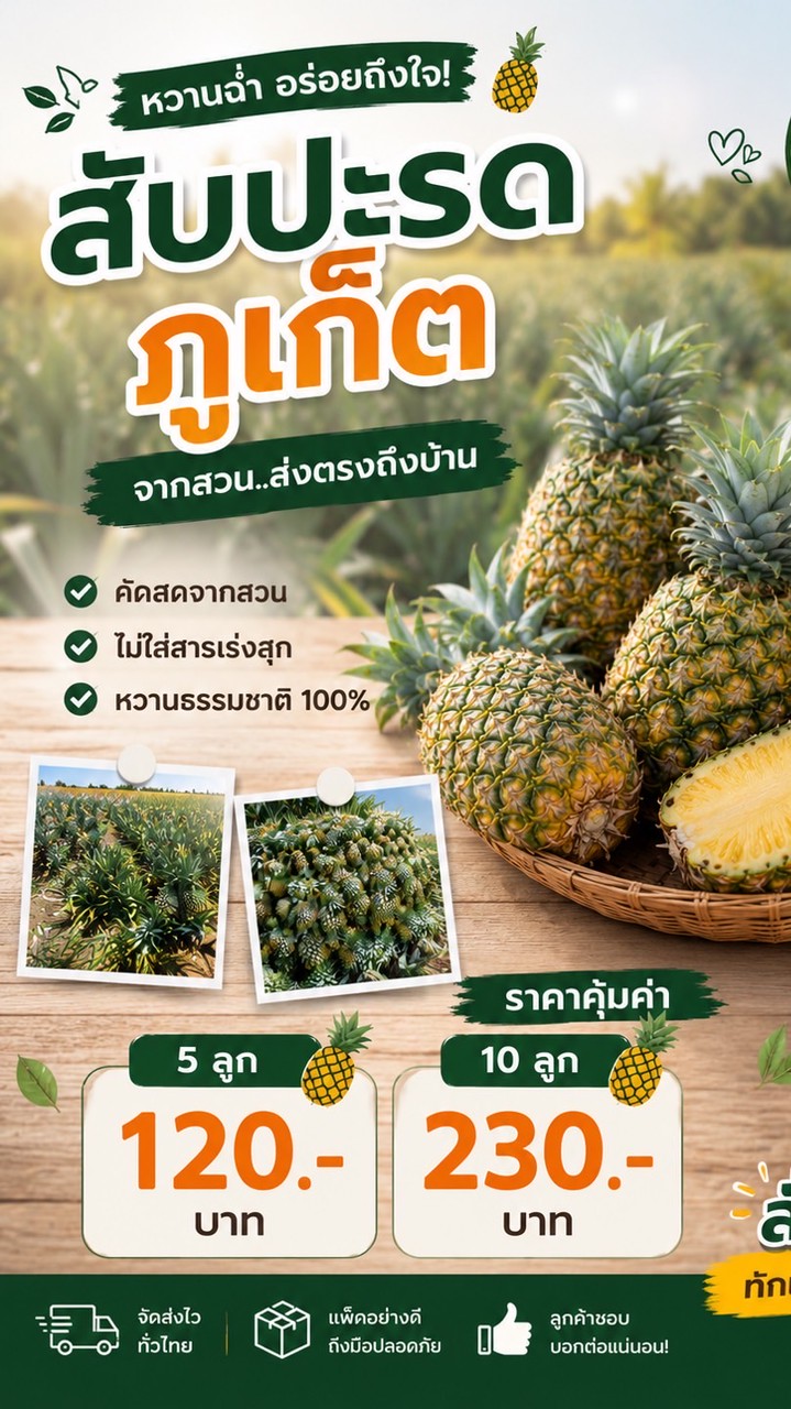 สับปะรดภูเก็ต N&N
