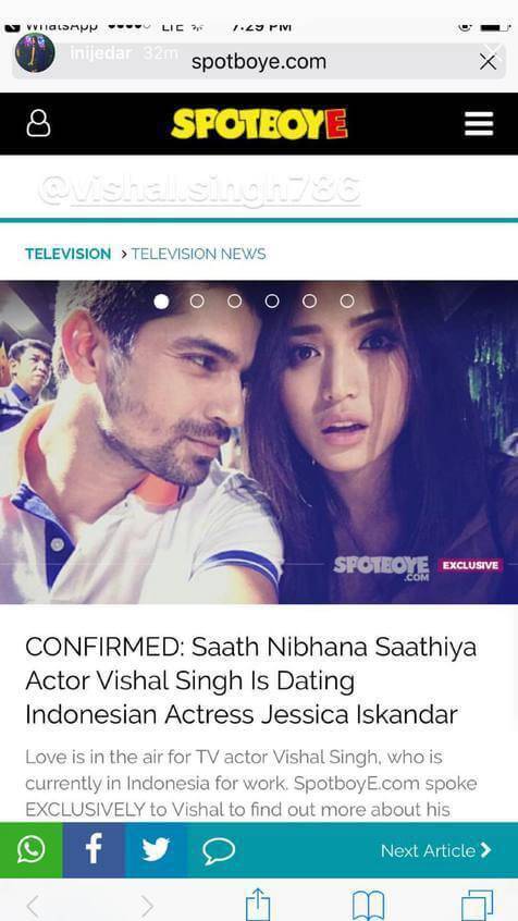 7 Fakta Vishal Singh, Aktor India yang Kabarnya Pacari Jedar