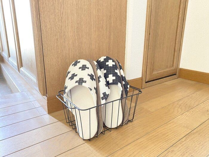 玄関を整えるならセリアの110円グッズでok