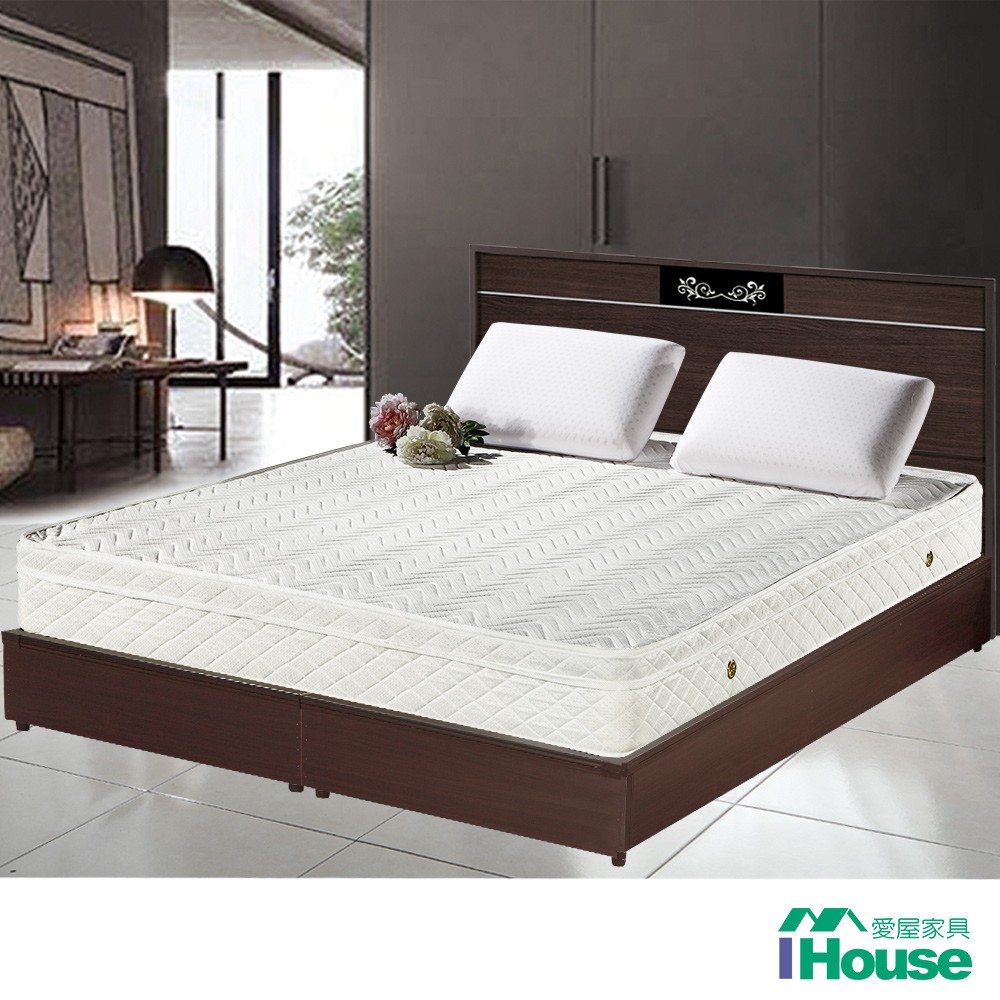 IHouse-卡羅 3M防潑水蜂巢三線獨立筒床墊