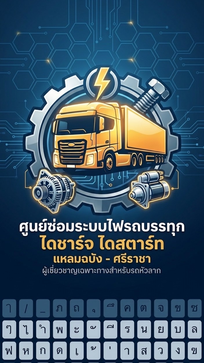 ศูนย์ซ่อมไดชาร์จไดสตาร์ท หัวลาก แหลมฉบัง-ศรีราชา