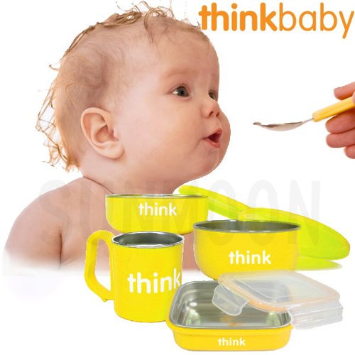 ．thinkbaby是來自美國研發由韓國製造之貼心商品 ．安全材質製造的食品用具是寶寶的最佳選擇 ．有完整的醫師和科學團隊把關，保護寶寶的未來