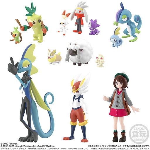 食玩フィギュア ポケモンスケールワールド 第4弾はテーマ ガラル地方 で9月発売 4gamer