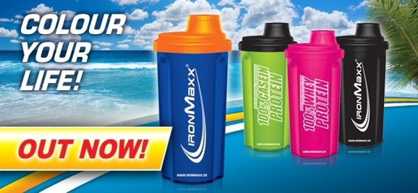 【德國IRONMAXX】 艾瑞麥斯鋼鐵人搖搖杯 綠/黑 700ml