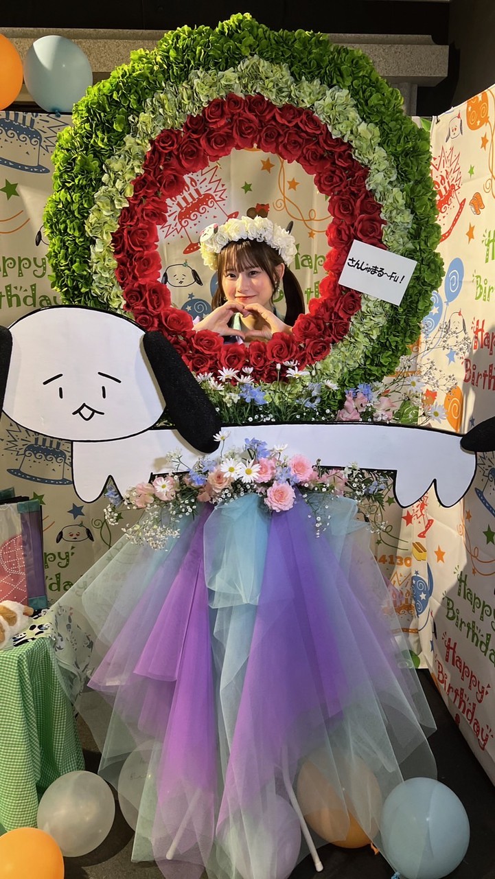 2026西井美桜生誕祭ディスプレイ/花束/花冠
