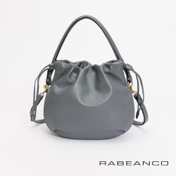 【RABEANCO】JUI束口肩背手提雲朵包(鐵灰)