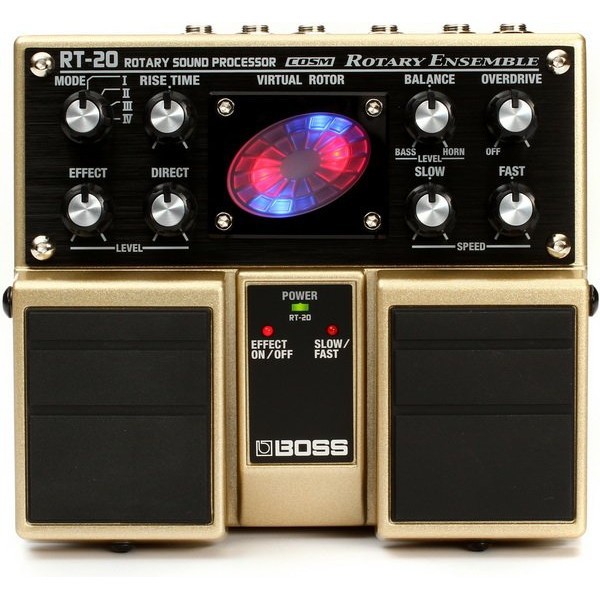 ★BOSS RT-20 Rotary Ensemble 旋轉喇叭 效果器 RT-20！★ 從Beatles(披頭四)到Jeff Beck(傑夫貝克)，Santana(山塔那)到Stevie Ray(史