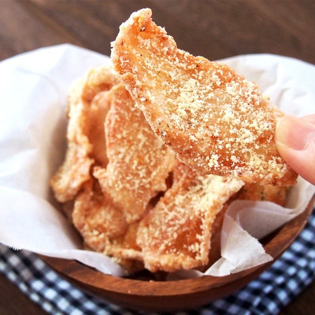 鶏むね肉でコスパ最高 パリパリチキンチップス の作り方