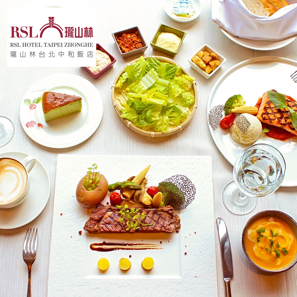 1.套餐內容:＊沙拉：凱薩沙拉＊湯：主廚特選湯＊主菜「3選1」：德式蜂蜜烤豬腳或經典紅酒燉羊膝或炭烤美國穀物飼養頂級沙朗牛排佐黑胡椒醬＊歐風甜點＊餐期Evian礦泉水無限暢飲＊附餐飲料「9選1」：熱咖