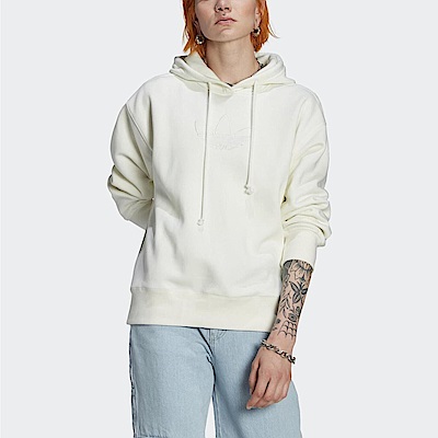 Adidas Graphic Hoodie HM1636 女 連帽上衣 帽T 運動 休閒 寬鬆 舒適 國際版 米白