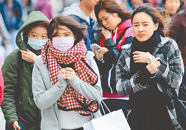 初五冷吱吱 低溫下探8℃