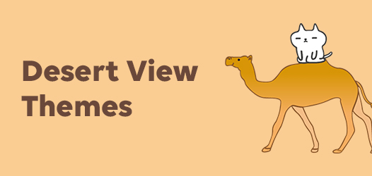 Beautiful Desert View