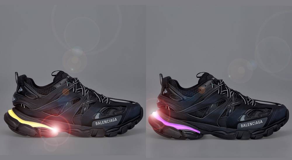 Balenciaga Track LED 再創「老爹鞋」高峰？這個LED 後跟好像似曾相似