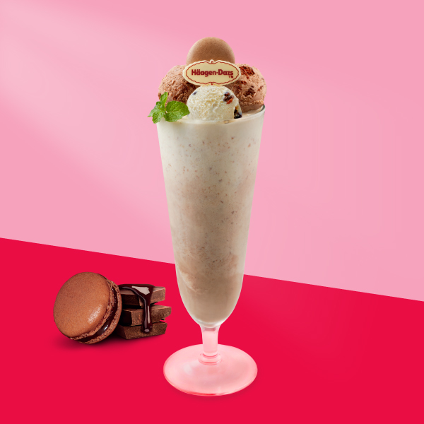 【Häagen-Dazs哈根達斯】(內用)巧戀蘭姆葡萄 冰淇淋凍飲 好禮即享券